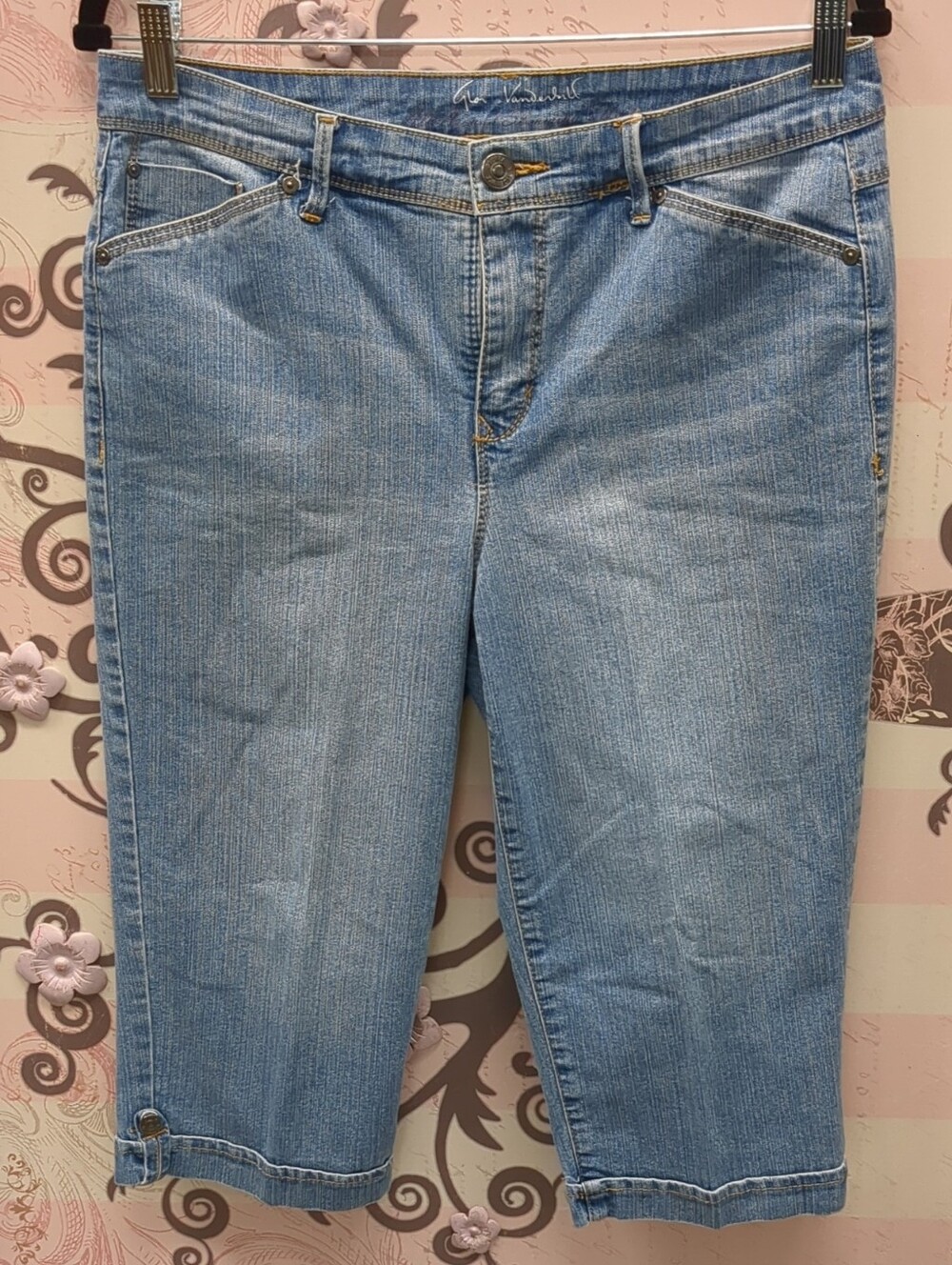 Gloria Vanderbilt Light Blue Jean Shorts